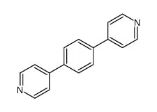 1,4-二(对吡啶基)苯 结构式