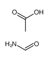 Formamide, acetate (1:1) 结构式