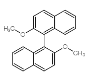 (S)-(-)-2,2'-二甲氧基-1,1'-联萘 结构式