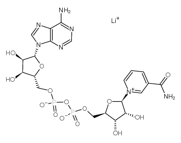 硫异烟酰胺腺嘌呤二核苷酸 结构式