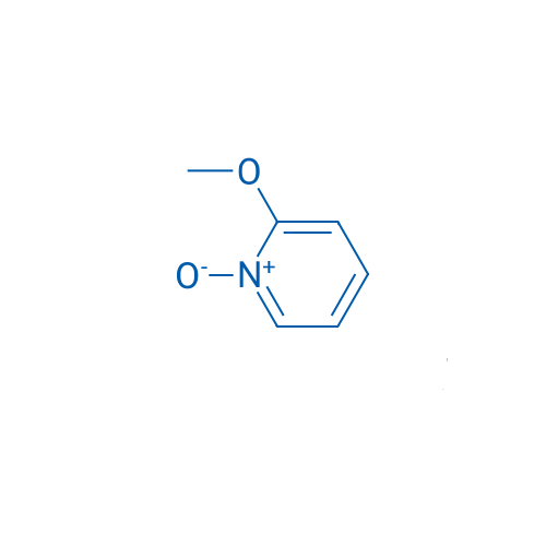 2-甲氧基吡啶-N-氧化物 结构式