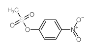 P-NITROPHENYLMETHANESULFONATE 结构式