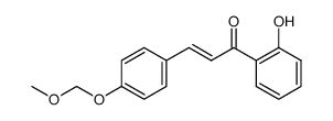 (E)-1-(2-羟基苯基)-3-[4-(甲氧基甲氧基)苯基]-2-丙烯-1-酮 结构式