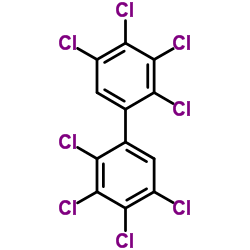 2,2',3,3',4,4',5,5'-八氯联苯 结构式