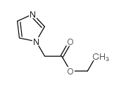 1H-咪唑-1-乙酸乙酯 结构式