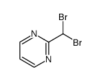 2-二溴甲基嘧啶 结构式