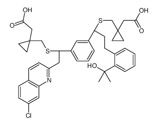 孟鲁司特EP杂质D 结构式