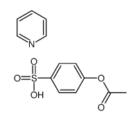 4-乙酰氧基苯磺酸吡啶盐 结构式