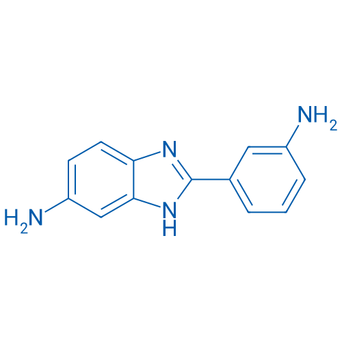 2-(3-氨基苯基)-5-氨基苯并咪唑 结构式