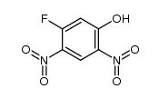 3-氟-4,6-二硝基苯酚 结构式
