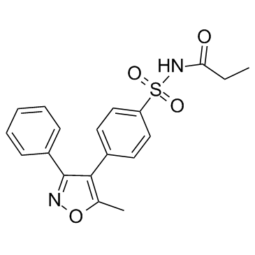帕瑞昔布 结构式