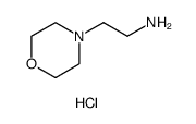 4-吗啉乙胺盐酸盐 结构式