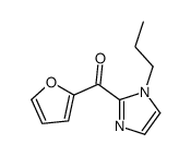 2-呋喃基(1-丙基-1H-咪唑-2-基)甲酮 结构式