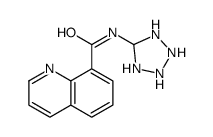 N-(1H-Tetrazol-5-yl)-8-quinolinecarboxamide 结构式