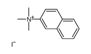 N,N,N-三甲基-2-萘铵碘化物 结构式