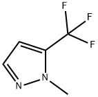 1-甲基-5-(三氟甲基)-1H-吡唑 结构式