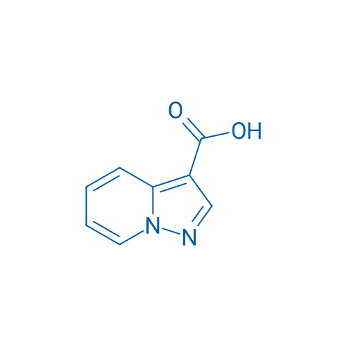 吡唑并[1,5-a]吡啶-3-羧酸 结构式