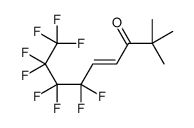 (E)-6,6,7,7,8,8,9,9,9-九氟-2,2-甲基-4-壬烯-3-酮 结构式