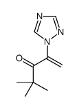 4,4-二甲基-2-(1H-1,2,4-三唑-1-基)戊-1-烯-3-酮 结构式