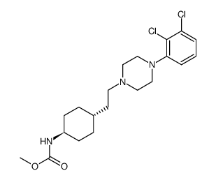 卡利拉嗪甲基氨基甲酸酯 结构式