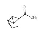 1-乙酰基降三环烯 结构式
