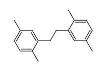 Benzene, 1,1'-(1,2-ethanediyl)bis[2,5-dimethyl- (9CI) 结构式
