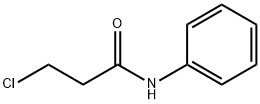 3-氯-N-苯基丙酰胺 结构式