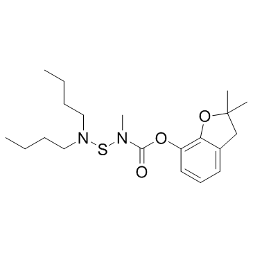 丁硫克百威 结构式