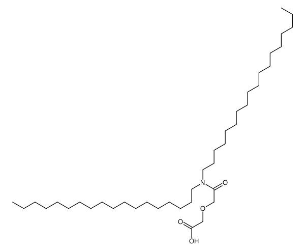 2-[2-(二硬脂基氨基)-2-氧代乙氧基]乙酸 结构式