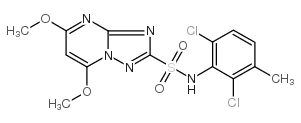 磺草唑胺 结构式