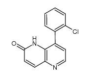 8-(2-氯苯基)-1,5-萘啶-2(1H)-酮 结构式