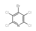 4-溴-2,3,5,6-四氯吡啶 结构式