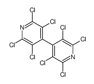 八氯-4,4'-联吡啶 结构式