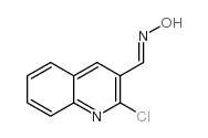 2-氯-3-喹啉甲醛肟 结构式