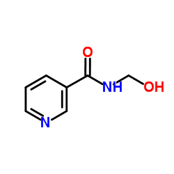 N-羟甲基烟酰胺 结构式