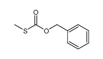 Carbonothioic acid, S-methyl O-(phenylmethyl) ester 结构式