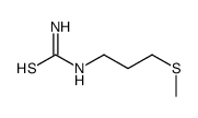 N-[3-(甲硫基)丙基]硫脲 结构式