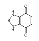 2,1,3-苯并噻二唑-4,7-二醇 结构式