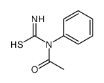 N-氨硫代甲酰基-N-苯基乙酰胺 结构式