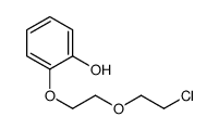 2-[2-(2-氯乙氧基)乙氧基]苯酚 结构式