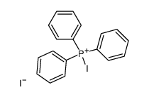 三苯基碘鏻碘化物 结构式