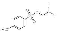 2,2-二氟乙基对甲苯磺酸盐 结构式