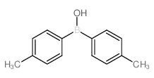 二对甲苯基硼酸 结构式