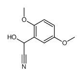 α-羟基-2,5-二甲氧基苯乙腈 结构式