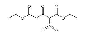 2-硝基-3-氧代戊二酸二乙酯 结构式