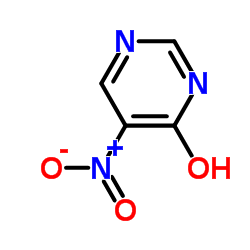5-硝基-4-羟基嘧啶 结构式