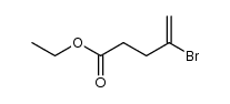 4-溴-4-戊烯酸乙酯 结构式