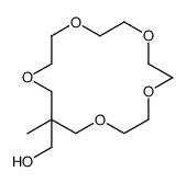 1,4,7,10,13-Pentaoxacyclohexadecane-15-methanol, 15-methyl- 结构式