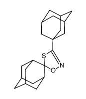 Spiro[1,4,2-oxathiazole-5,2'-tricyclo[3.3.1.13,7]decane], 3-tricyclo[3.3.1.13,7]dec-1-yl- 结构式