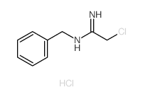N'-苄基-2-氯乙脒盐酸盐 结构式
